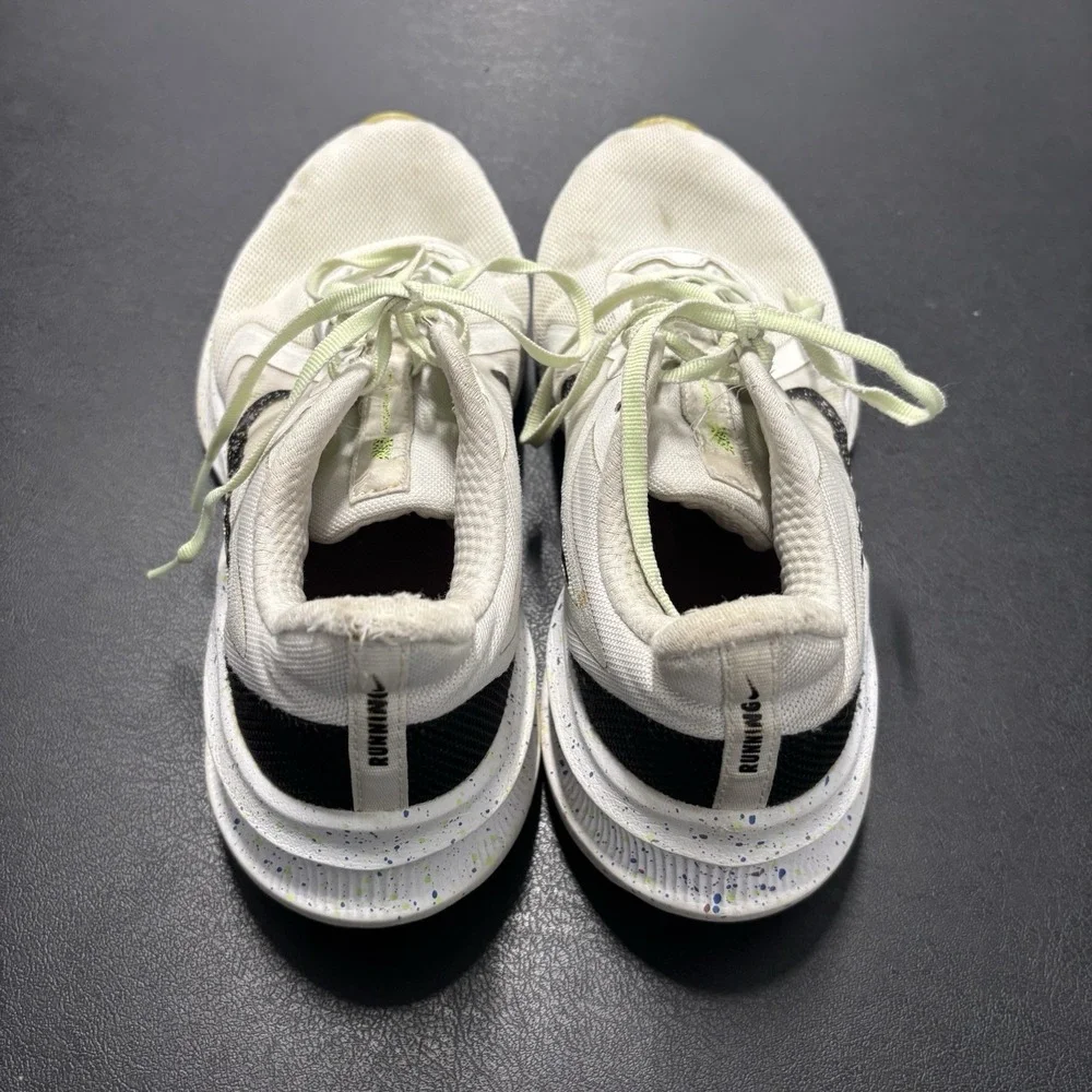 Nike Downshifter Women's‎ Summit White Ghost Light Green Running Sneakers US 9